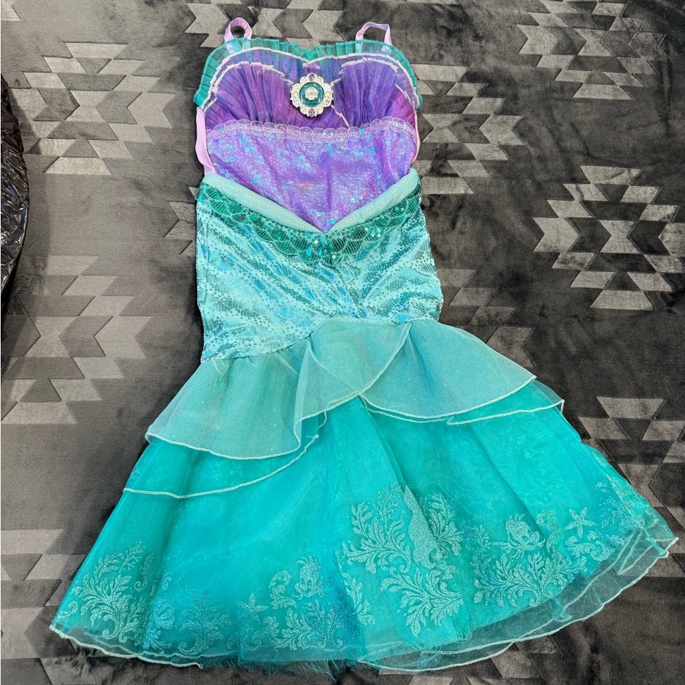 Little Mermaid Princess Dress Costume
